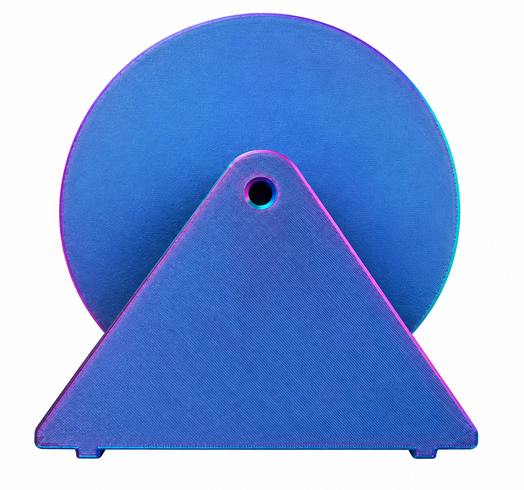 Nagerlaufrad (22cm - fuchsia/blau/grün) für Hamster und Zwerghamster